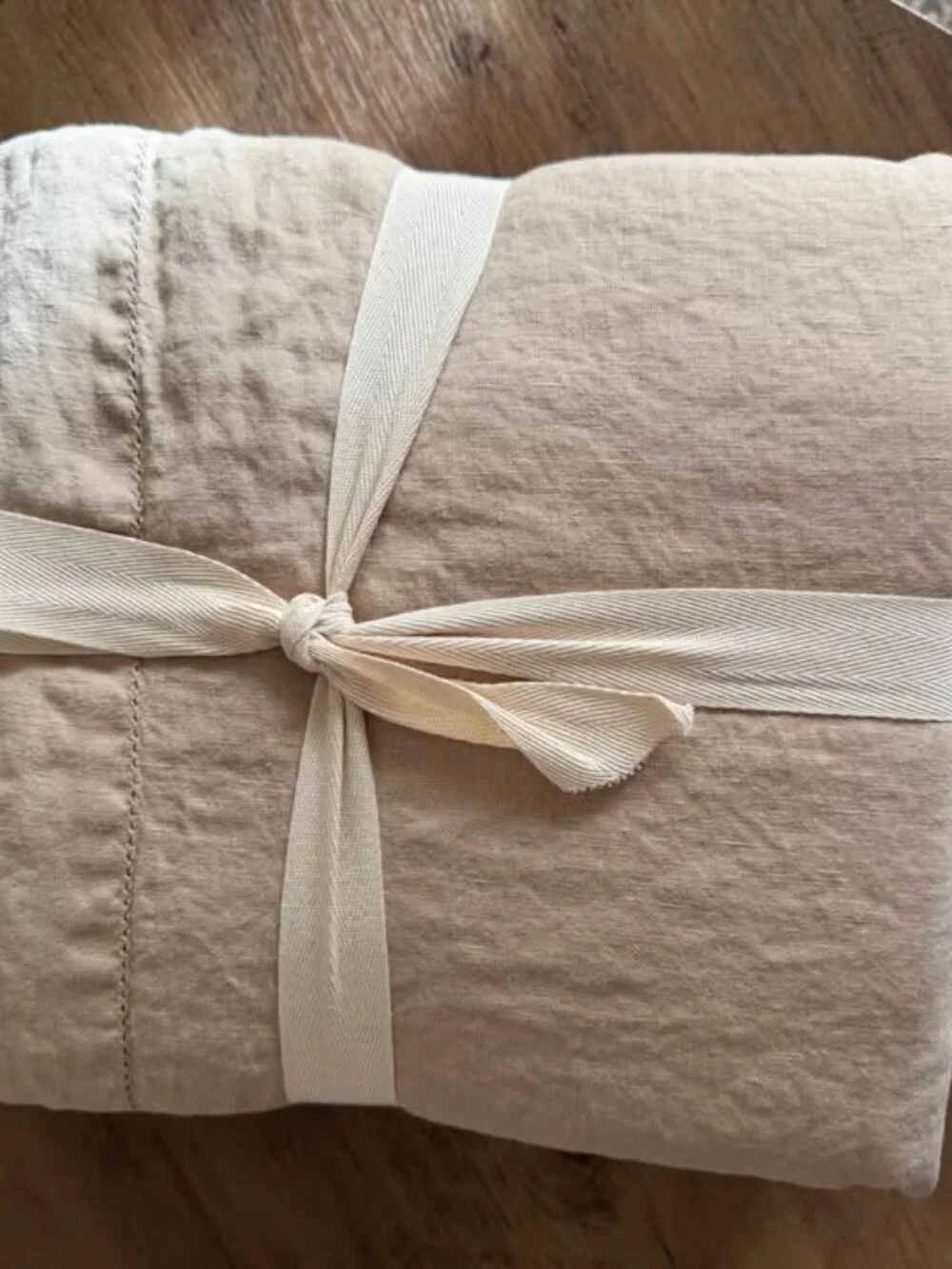 The Citizenry KING Oat Stonewashed 100% LINEN 4PCS Sheet Set